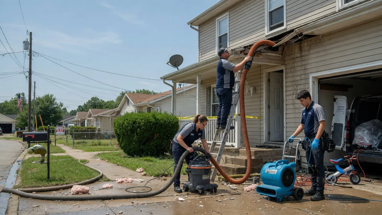 Water Damage Restoration in Woodleaf, NC near me